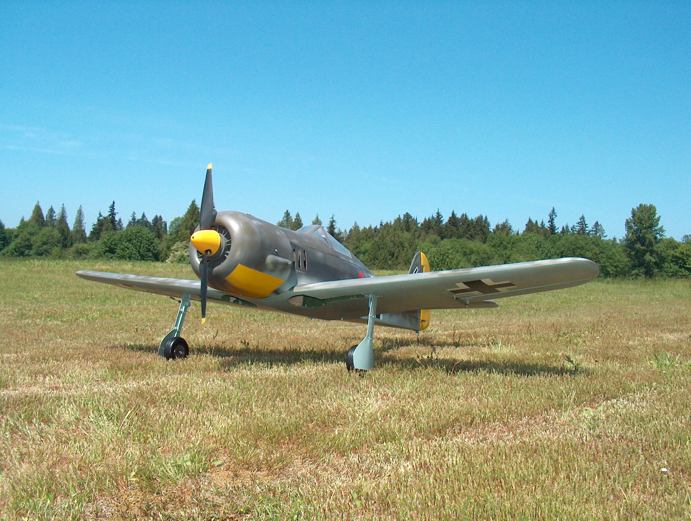 The Focke-Wulf FW 190 fighter appeared in combat a few years after the beginning of World War II, not long after RAF Hurricanes and Spitfires decided the outcome of the Battle of Britain against the Luftwaffe’s Messerschmitts.